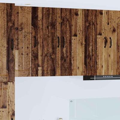 Keukenkast aan de muur Oud Hout 60 x 31 x 80 cm Bewerkt hout Keukenkast aan de muur Oud Hout 60 x 31 x 80 cm Bewerkt hout