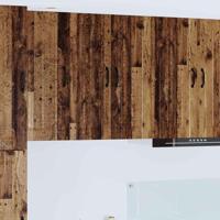 Keukenkast aan de muur Oud Hout 60 x 31 x 80 cm Bewerkt hout - thumbnail