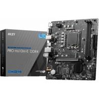 MSI PRO H610M-E DDR4 moederbord Intel H610 LGA 1700 micro ATX - thumbnail
