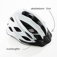 FISCHER FAHRRAD Urban Levin L/XL MTB fietshelm Grijs, Zwart Confectiemaat: L - thumbnail