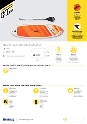 Bestway Sup board aqua journey set