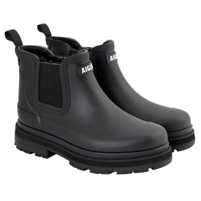 Aigle Enkellaarzen Soft Rain Fur, noir, Maat: 36 Aigle Enkellaarzen Soft Rain Fur, noir, Maat: 36