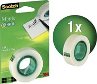Scotch plakband Magic Tape ft 19 mm x 25 m, blister met 1 rolletje - thumbnail