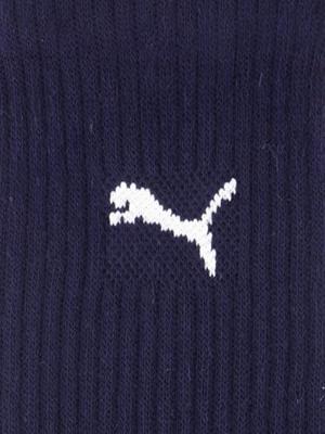 3-paar Crew sport sokken - Katoenen ademende sportsokken voor dames en heren - Zwart - Grijs - Donkerblauw - 38 - 38