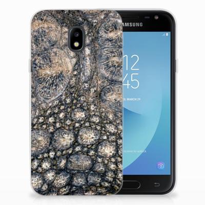 Samsung Galaxy J3 2017 | TPU Hoesje | Krokodillenprint