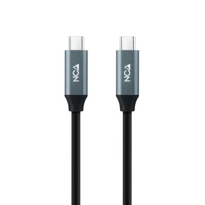 Nanocable 10.01.4300 Kabel USB 3.2 Gen2x2, 100W, 4K/60Hz, USB-C M/M, 0,5 m