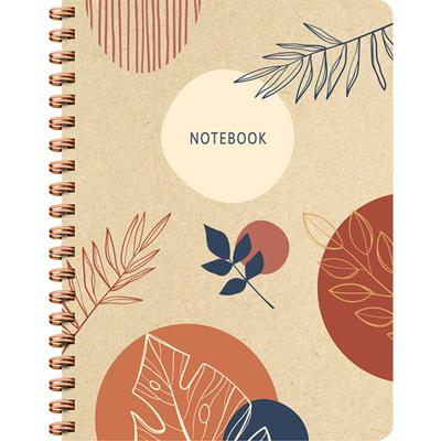 Botanical Kraft spiraalboek groot (lijnen) - Znu - Paperback (9789044758986)