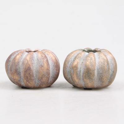 Kaarsenstandaard pompoen 7,5x7,5x5cm