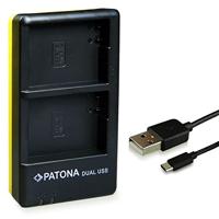 Nikon EN-EL14 Dual USB lader (Patona) - thumbnail