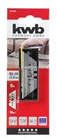 kwb Trapeziummesjes 52 x 19 mm 024106 6 stuk(s) - thumbnail