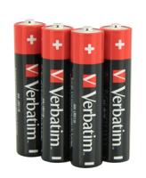 Verbatim AAA-alkalinebatterijen - 1.5V, 4-pack - thumbnail