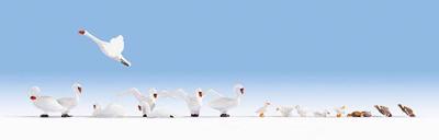 NOCH Swan and Ducks schaalmodel onderdeel en -accessoire Figuurtjes NOCH Swan and Ducks schaalmodel onderdeel en -accessoire Figuurtjes