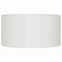 VidaXL Plantenring wit 40 x 40 x 20 cm koudgewalst staal - thumbnail