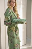 Pip Studio Pip Studio Secret Garden Bathrobe Green XXL - thumbnail