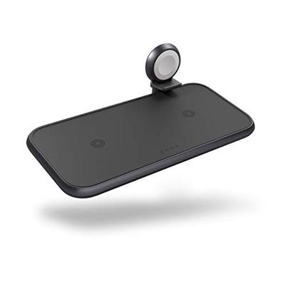 ZENS Aluminium Series 4 in 1 Wireless Charger + Watch ZEDC14B Inductie lader Zwart