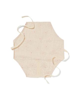 HEMA Herpakpapier van katoen 44x39cm bloemen (goud)