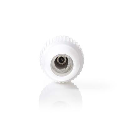 Nedis CSGP40903WT Iec (coax) -connector Male - 2 Stuks Wit