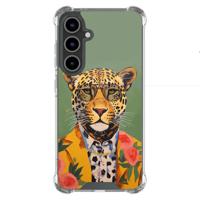 Samsung Galaxy S24 FE shockproof hoesje - Luipaard hipster - thumbnail