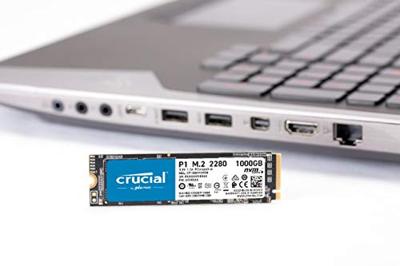 Crucial P1 NVMe/PCIe M.2 SSD 2280 harde schijf 1 TB M.2 NVMe PCIe 3.0 x4 Crucial P1 NVMe/PCIe M.2 SSD 2280 harde schijf 1 TB M.2 NVMe PCIe 3.0 x4