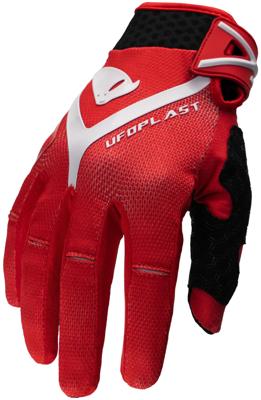 UFO PLAST crosshandschoen "hayes". gloves ufo hayes red/white gr. xl