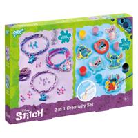 Creative Craft Group Totum 2in1 stitch armbanden maken en gips gieten knustelset - thumbnail