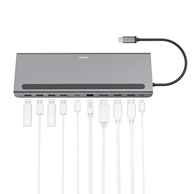Hama USB-C dockingstation Geschikt voor merk (dockingstation): Universeel USB-C Power Delivery - thumbnail
