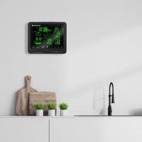 BRESSER 5-in-1 Professional Weather Center met 256 kleurenweergave (zwart) - thumbnail