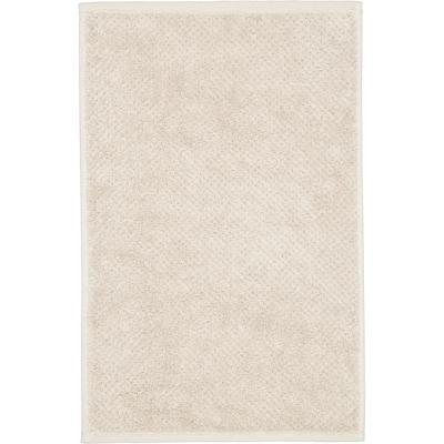 Cawö Cawo Pure Uni Gastendoekje 30x50 kreide