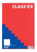 Class'ex cursusblok, gelijnd, blok van 100 vel - thumbnail