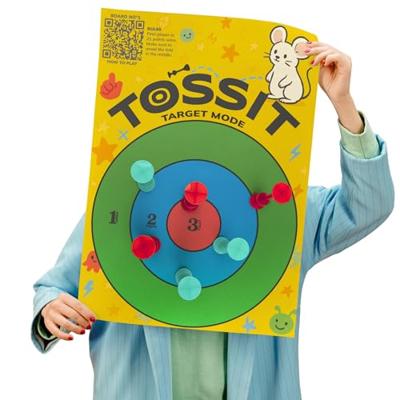 TOSSIT doelbord - Target & Tic-Tac-Toe