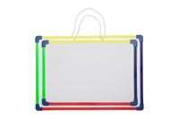 Whiteboard MAUL 24x35cm 2-zijdig beschrijf- wisbaar magnetisch staal - thumbnail