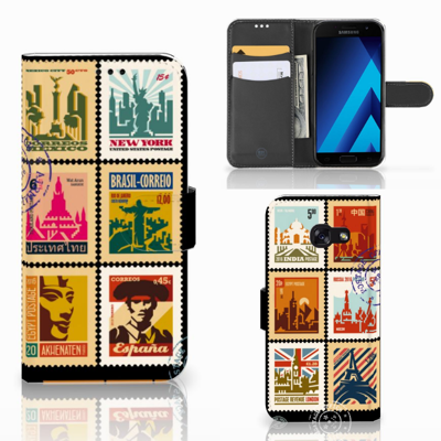 Samsung Galaxy A5 2017 | Flip Cover | Postzegels Samsung Galaxy A5 2017 | Flip Cover | Postzegels