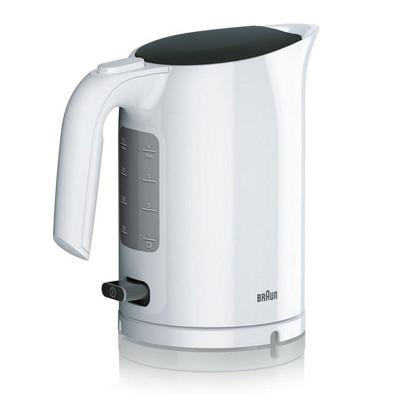 Braun WK3000WH PurEase Waterkoker 1L 2200W Wit Braun WK3000WH PurEase Waterkoker 1L 2200W Wit