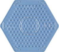 Hama strijkkralen grondplaat zeshoek klein - thumbnail