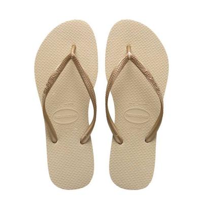 Havaianas Slim sand grey Goud maat 4142