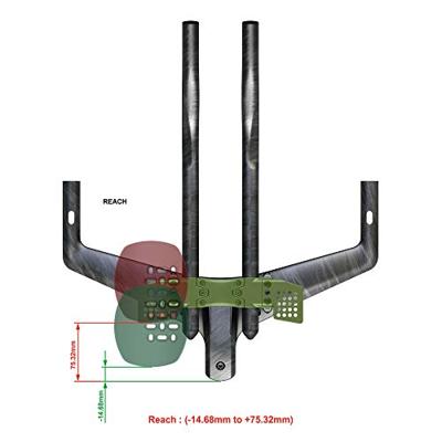 Vision metron tfa aerobar with snakebite stem time trial bar