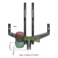 Vision metron tfa aerobar with snakebite stem time trial bar - thumbnail
