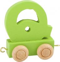 Small Foot - houten lettertrein kleur - r - thumbnail