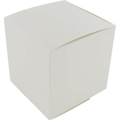 Kadobox wit 10x10x10cm 25 stuks