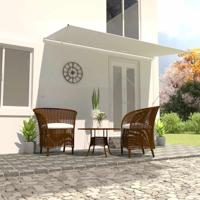 VidaXL Luifel uittrekbaar 400x150 cm crème - thumbnail