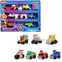 Paw Patrol Mighty Movie Squad Racers 7 Pack - thumbnail