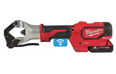 Milwaukee M18 HDCT-202C FORCE LOGIC™ Hydraulische accu kabelkrimptang 10 - 300mm² 18V 2.0Ah in koffer - 4933471950