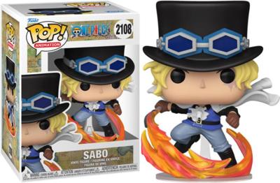 One Piece Funko Pop Vinyl: Sabo (Attacking with Pipe)