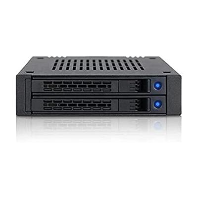 Icy Dock MB742SP-B 2x2,5 SATA mobile rack voor externe 3,5