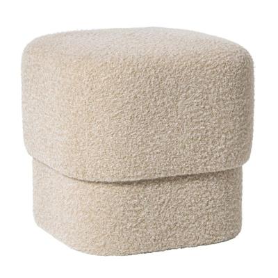 Poef vilt - beige - 40x40x40 cm Poef vilt - beige - 40x40x40 cm