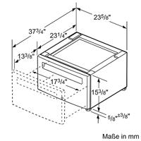 Siemens WZDP20D verhoger Droger accessoire - thumbnail