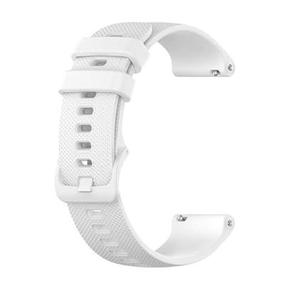 Garmin Venu 3s / Vivoactive 4s / Venu 2s / Vivomove 3s / Forerunner 255s - Sportband met motief - Wit Garmin Venu 3s / Vivoactive 4s / Venu 2s / Vivomove 3s / Forerunner 255s - Sportband met motief - Wit