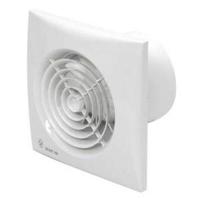 S&P Silent 100 CRIZ badkamerventilator met vertraagde aanloop en instelbare nalooptimer zilver - thumbnail