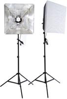 Falcon eyes continu lichtset lh-esb5050k2 2x40w - thumbnail