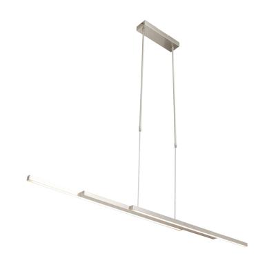 Steinhauer HanglampZelena Motion verstelbaar 80cm metaalgrijs - 7970ST
